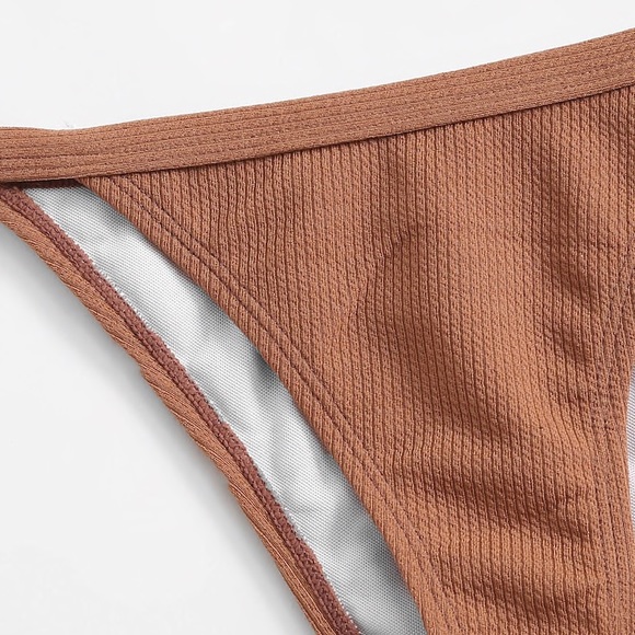 Ribbed bikini set - Picture 3 of 5